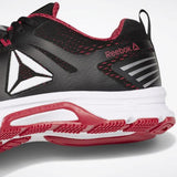 WOMEN'S REEBOK AHARY RUNNER WIDE D BLACK / RUGGED ROSE / WHITE