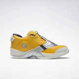 WOMEN'S REEBOK ANSWER V X ERIC EMANUEL SHOES YELLOW / SILVER / WHITE