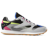 WOMEN'S REEBOK CLASSIC LEATHER ATI 90S SKULL GREY / BLK / PINK / LIME