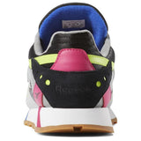 WOMEN'S REEBOK CLASSIC LEATHER ATI 90S SKULL GREY / BLK / PINK / LIME