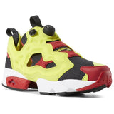 WOMEN'S REEBOK INSTAPUMP FURY OG BLACK / HYPERGREEN / RBK RED / WHITE