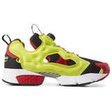 WOMEN'S REEBOK INSTAPUMP FURY OG BLACK / HYPERGREEN / RBK RED / WHITE
