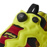 WOMEN'S REEBOK INSTAPUMP FURY OG BLACK / HYPERGREEN / RBK RED / WHITE