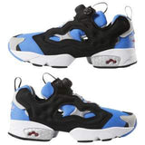 WOMEN'S REEBOK INSTAPUMP FURY OG ECHO BLUE / BLACK / STEEL / MATTE SILVER