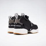 WOMEN'S REEBOK INSTAPUMP FURY BOOST SHOES BLACK / WHITE / REEBOK RUBBER GUM-06