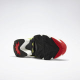 WOMEN'S REEBOK INSTAPUMP FURY BOOST SHOES BLACK / HYPERGREEN / RBK RED