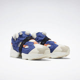 WOMEN'S REEBOK INSTAPUMP FURY BOOST SHOES CLASSIC WHITE / CLUB BLUE / SOLAR ORANGE