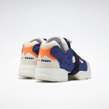 WOMEN'S REEBOK INSTAPUMP FURY BOOST SHOES CLASSIC WHITE / CLUB BLUE / SOLAR ORANGE