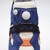 WOMEN'S REEBOK INSTAPUMP FURY BOOST SHOES CLASSIC WHITE / CLUB BLUE / SOLAR ORANGE