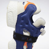 WOMEN'S REEBOK INSTAPUMP FURY BOOST SHOES CLASSIC WHITE / CLUB BLUE / SOLAR ORANGE