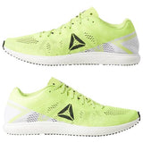 WOMEN'S REEBOK FLOATRIDE RUN FAST PRO LIME / WHITE / NEON RED / BLACK