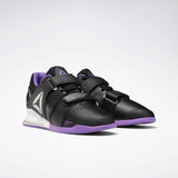 WOMEN'S REEBOK LEGACY LIFTER SHOES BLACK / GRAPE PUNCH / WHITE