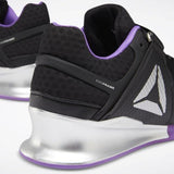 WOMEN'S REEBOK LEGACY LIFTER SHOES BLACK / GRAPE PUNCH / WHITE