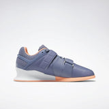 WOMEN'S REEBOK LEGACY LIFTER SHOES WASHED INDIGO / SUNGLOW / WHITE