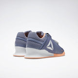 WOMEN'S REEBOK LEGACY LIFTER SHOES WASHED INDIGO / SUNGLOW / WHITE