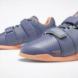 WOMEN'S REEBOK LEGACY LIFTER SHOES WASHED INDIGO / SUNGLOW / WHITE