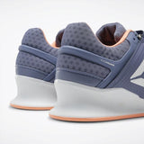 WOMEN'S REEBOK LEGACY LIFTER SHOES WASHED INDIGO / SUNGLOW / WHITE