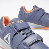 WOMEN'S REEBOK LEGACY LIFTER SHOES WASHED INDIGO / SUNGLOW / WHITE