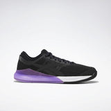 WOMEN'S REEBOK NANO 9 BLACK / GRAPE PUNCH / WHITE