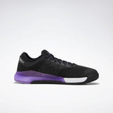 WOMEN'S REEBOK NANO 9 BLACK / GRAPE PUNCH / WHITE