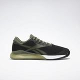 WOMEN'S REEBOK NANO 9 BLACK / CANOPY GREEN / WHITE