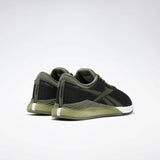 WOMEN'S REEBOK NANO 9 BLACK / CANOPY GREEN / WHITE