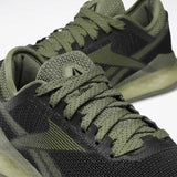 WOMEN'S REEBOK NANO 9 BLACK / CANOPY GREEN / WHITE