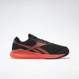 WOMEN'S REEBOK NANO 9 BLACK / NEON RED / WHITE
