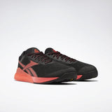 WOMEN'S REEBOK NANO 9 BLACK / NEON RED / WHITE