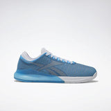 WOMEN'S REEBOK NANO 9 WHITE / BRIGHT CYAN / SILVER MET.