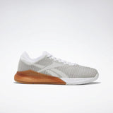 WOMEN'S REEBOK NANO 9 WHITE / SKULL GREY / REEBOK RUBBER GUM-03