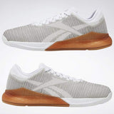 WOMEN'S REEBOK NANO 9 WHITE / SKULL GREY / REEBOK RUBBER GUM-03