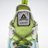 WOMEN'S REEBOK X CHROMAT SOLE FURY SHOES TURQUOISE / LIME / WHITE