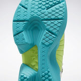 WOMEN'S REEBOK X CHROMAT SOLE FURY SHOES TURQUOISE / LIME / WHITE