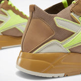WOMEN'S REEBOK VB BOLTON SOCK LOW SHOES SOFT CAMEL / PAPERWHITE / SOLAR YELLOW