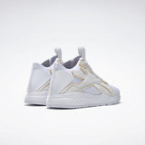 WOMEN'S REEBOK VB BOLTON SOCK LOW SHOES WHITE / WHITE / WHITE