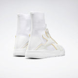 WOMEN'S REEBOK VB BOLTON SOCK SHOES WHITE / WHITE / WHITE