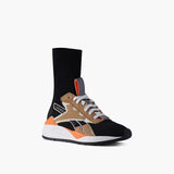 WOMEN'S REEBOK VICTORIA BECKHAM BOLTON SOCK BLACK / SAHARA / SOLAR ORANGE