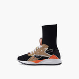 WOMEN'S REEBOK VICTORIA BECKHAM BOLTON SOCK BLACK / SAHARA / SOLAR ORANGE
