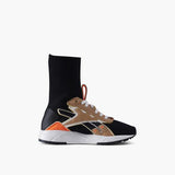 WOMEN'S REEBOK VICTORIA BECKHAM BOLTON SOCK BLACK / SAHARA / SOLAR ORANGE