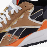 WOMEN'S REEBOK VICTORIA BECKHAM BOLTON SOCK LO BLACK / SAHARA / SOLAR ORANGE