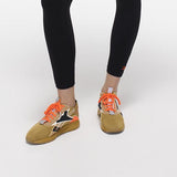WOMEN'S REEBOK VICTORIA BECKHAM BOLTON SOCK LO WILD KHAKI / SAHARA / SOLAR ORANGE