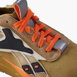 WOMEN'S REEBOK VICTORIA BECKHAM BOLTON SOCK LO WILD KHAKI / SAHARA / SOLAR ORANGE