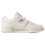 WOMEN'S REEBOK WORKOUT LO PLUS CHALK / PAPER WHT / GREEN