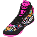 MEN'S ASICS JB ELITE V2.0 GRAFFITI/BLACK/PINK GLOW