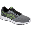 MEN'S ASICS Patriot 10 STEEL GREY/HAZARD GREEN