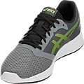 MEN'S ASICS Patriot 10 STEEL GREY/HAZARD GREEN