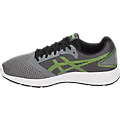 MEN'S ASICS Patriot 10 STEEL GREY/HAZARD GREEN