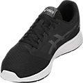 MEN'S ASICS Patriot 10 BLACK/WHITE