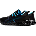 MEN'S ASICS GEL-Quantum 90 BLACK/ISLAND BLUE